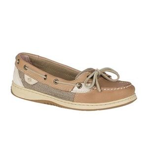 Sperry Slip on Tan Shoes